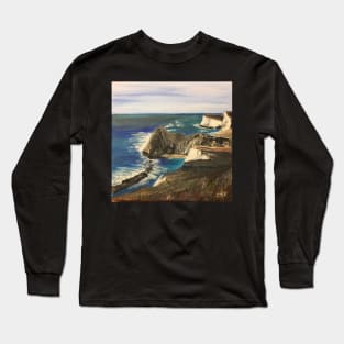 Man O' War on the Jurassic Coast Long Sleeve T-Shirt